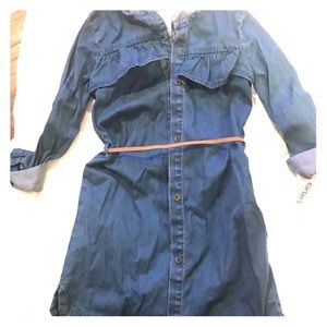 4/5 Denim dress with tags